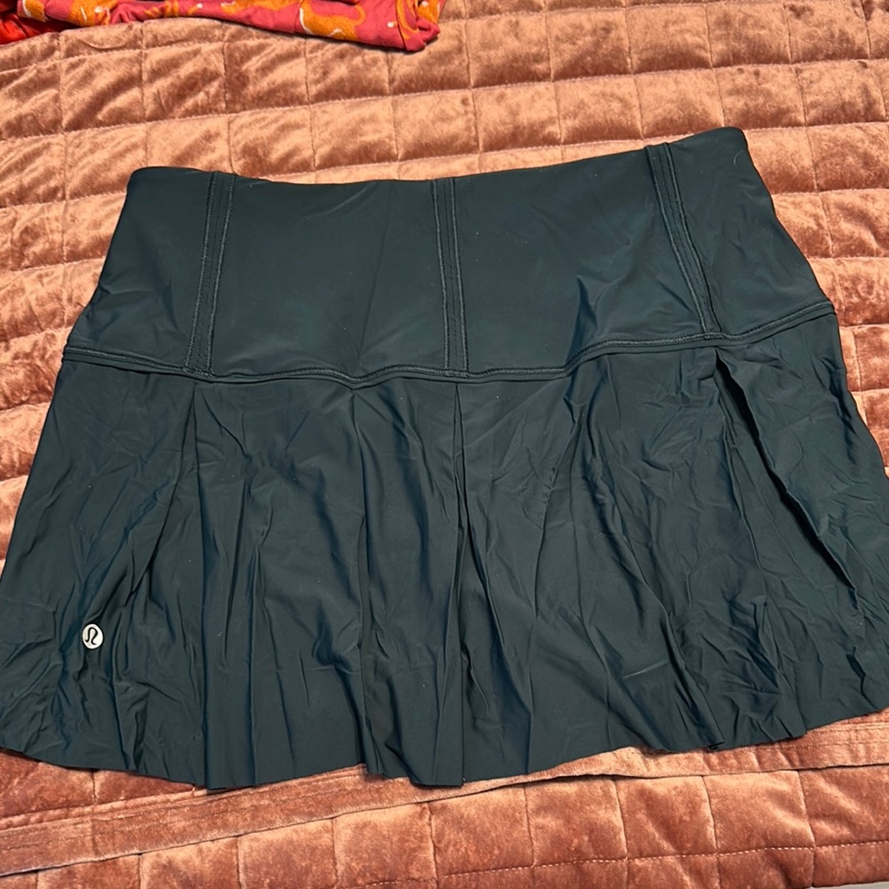 Lululemon Teal Tennis Skirt